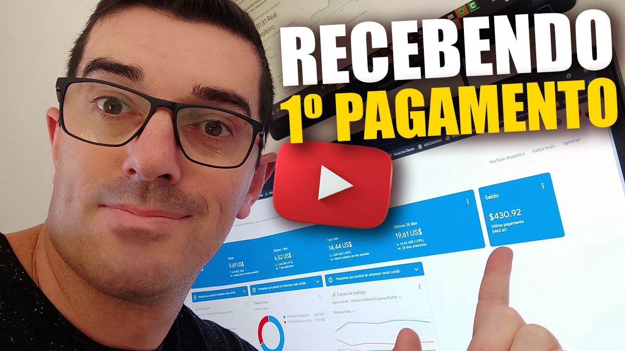 Como Receber o Primeiro Pagamento da Monetização do youtube?
