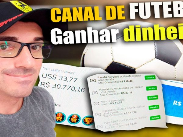 Como Criar um Canal de Futebol ⚽ no youtube e ganhar dinheiro com Monetização e Vendas!