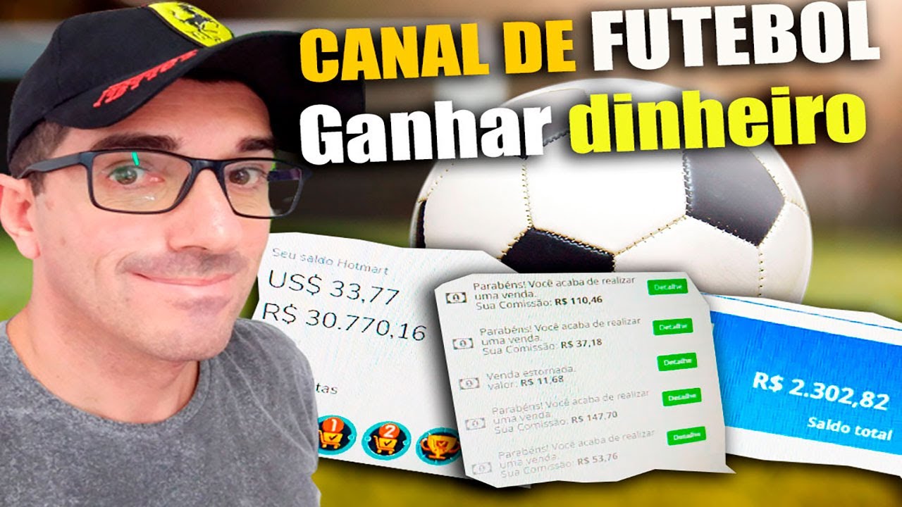 Como Criar um Canal de Futebol ⚽ no youtube e ganhar dinheiro com Monetização e Vendas!