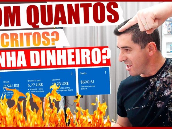 [ REVELADO ]  Com Quantos Inscritos se GANHA DINHEIRO no Youtube?