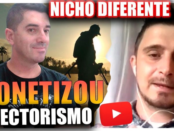 Vivendo de Youtube Ele Monetizou um Nicho Super Diferente | Detectorismo  Rogério Meazza