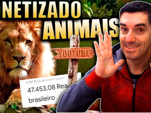 [ 47.000 Por mês ] Com Canal Dark Gringo Nicho de Animais Selvagens INCRÍVEL